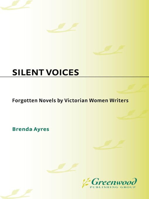 Title details for Silent Voices by Brenda Ayres - Wait list